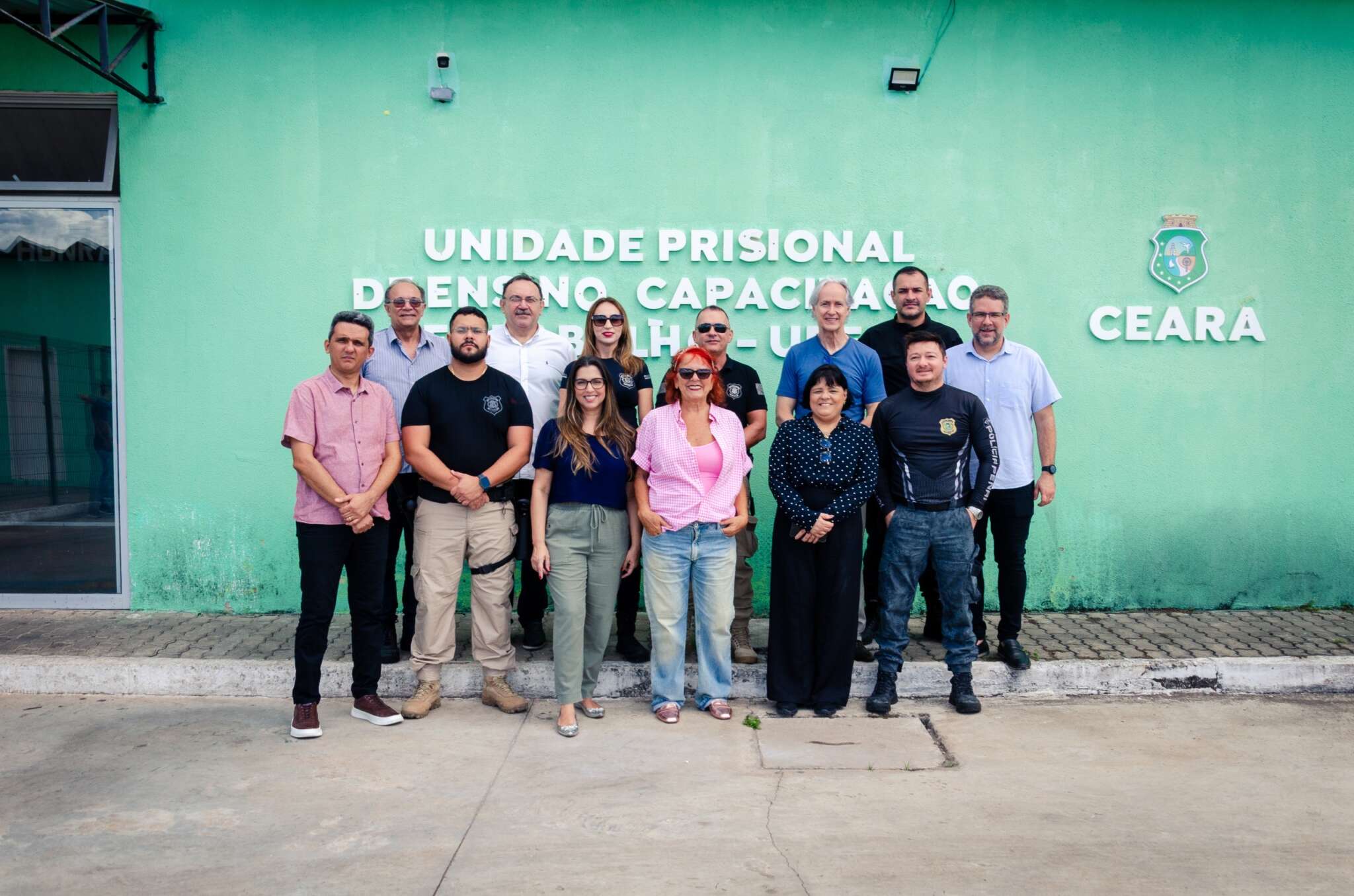 SAP recebe comitiva da Fecomércio e apresenta projetos de ressocialização no sistema prisional do Ceará