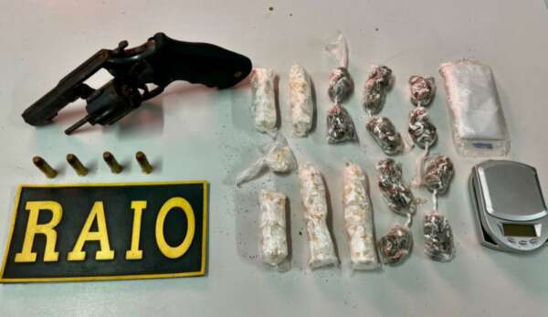 Ação da PMCE resulta em prisão de suspeito com drogas e arma de fogo em General Sampaio