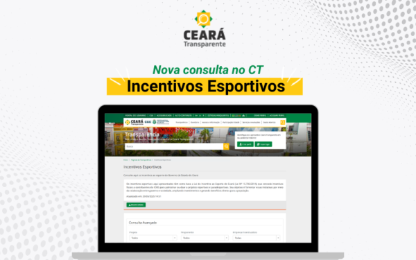 CGE disponibiliza página de acompanhamento de incentivos esportivos do Estado no Ceará Transparente