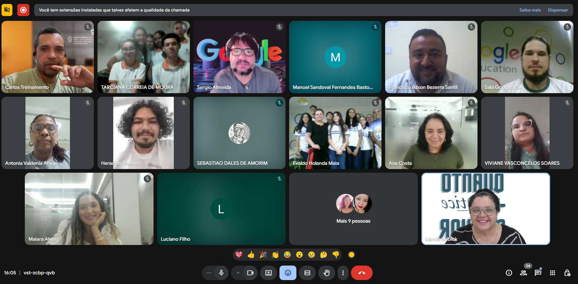 Etice realiza I Encontro de Monitores das Salas Google