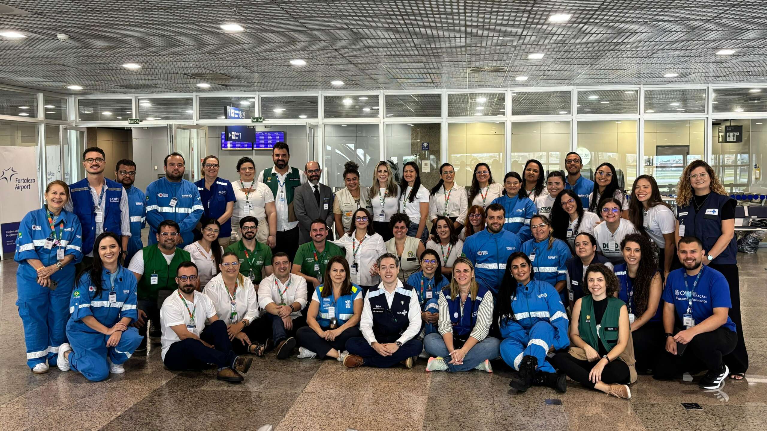 109 brasileiros repatriados dos Estados Unidos chegaram a Fortaleza no último sábado (7)