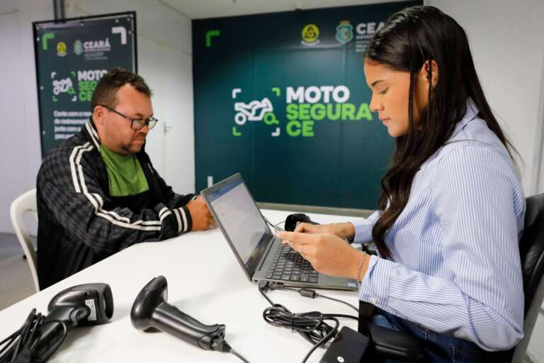 Moto Segura CE: novo critério para cadastro permite inscrição de condutores autorizados por proprietário