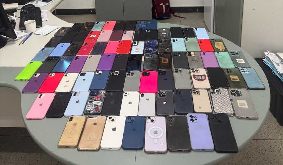 Em ação conjunta, trio é preso e 85 celulares furtados e roubados são recuperados em Icó