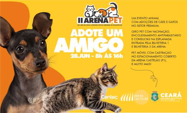 Arena Castelão realiza II Arena Pet, neste sábado (28)