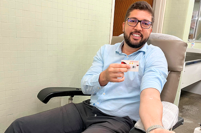 Hemoce promove comemoração especial pelo Dia Mundial do Doador de Sangue, celebrado em 14 de junho