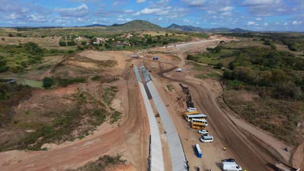 Com obras avançando, Ramal do Salgado beneficiará mais de 5 milhões de cearenses