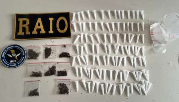 Polícia Militar apreende drogas durante ação em São Gonçalo do Amarante