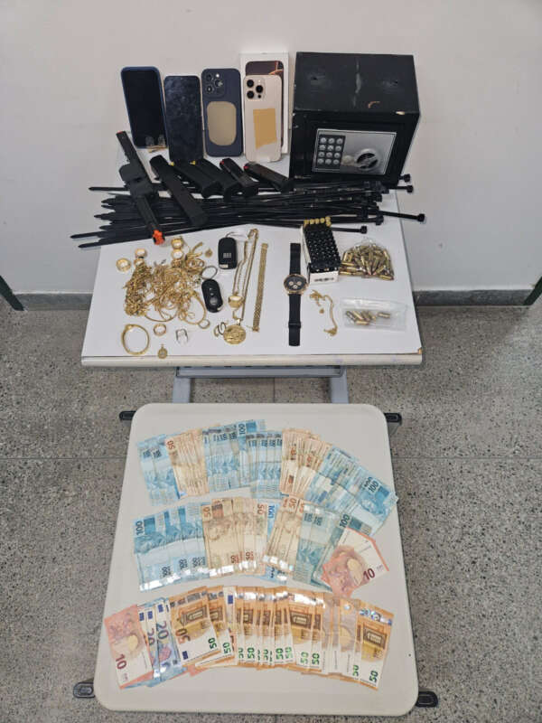 Mais três suspeitos são presos pela PCCE por roubo em apartamento no Presidente Kennedy