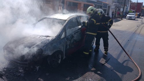 CBMCE registrou 263 incêndios de veículos no primeiro semestre de 2025