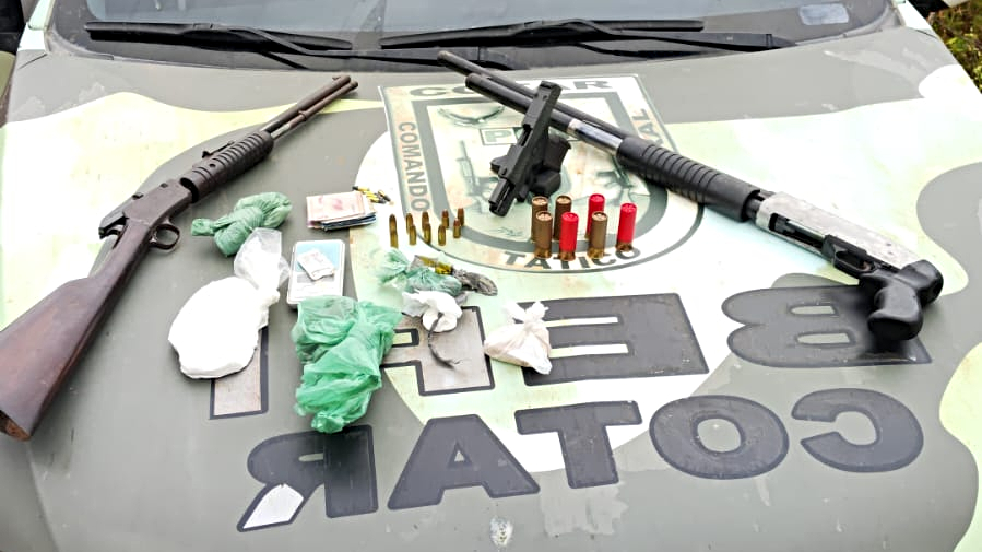 Com apoio da Coin/SSPDS, dois suspeitos de integrar organização criminosa são capturados pela PMCE