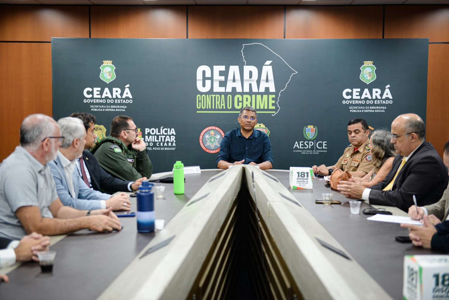 Conselho Estadual de Segurança Pública alinha estratégias integradas de combate à criminalidade