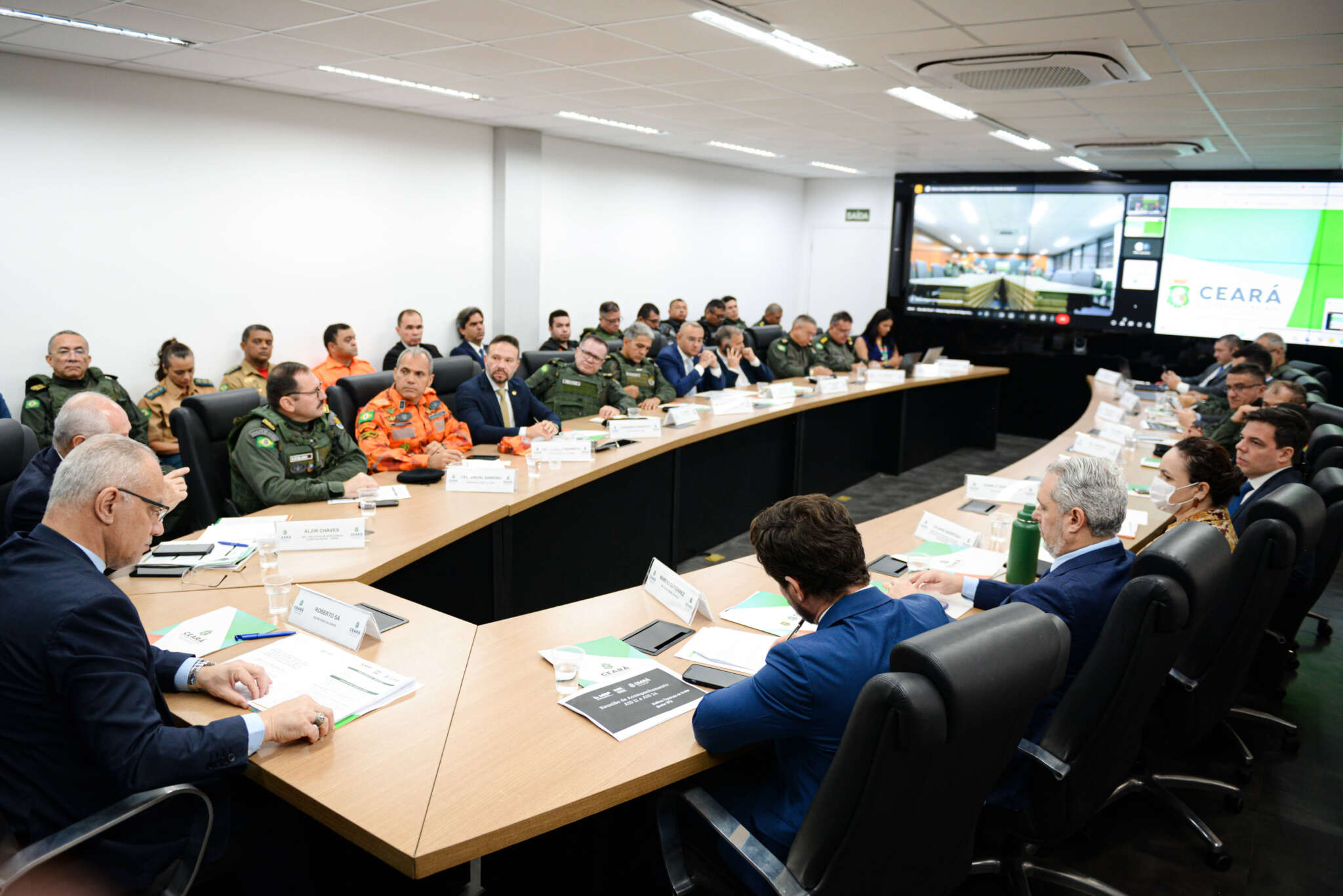 SSPDS-CE realiza reunião de Nível I do sistema de Metas Integradas de Segurança Pública (Misp)