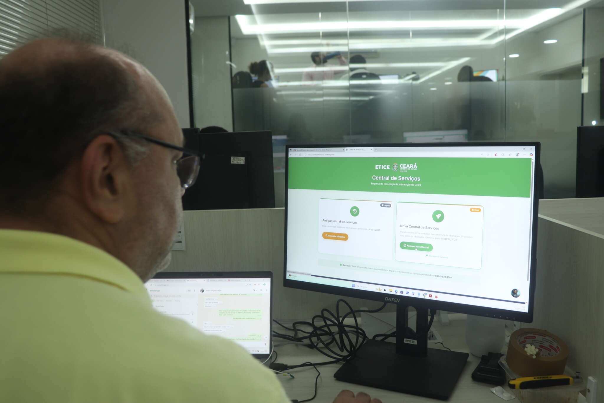 Etice lança nova Central de Serviços, com assistente virtual via WhatsApp