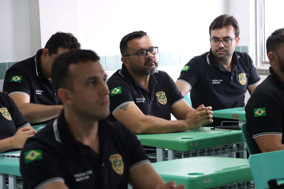 Policiais civis iniciam Curso Básico de Investigação de Crime de Homicídio da Aesp/CE