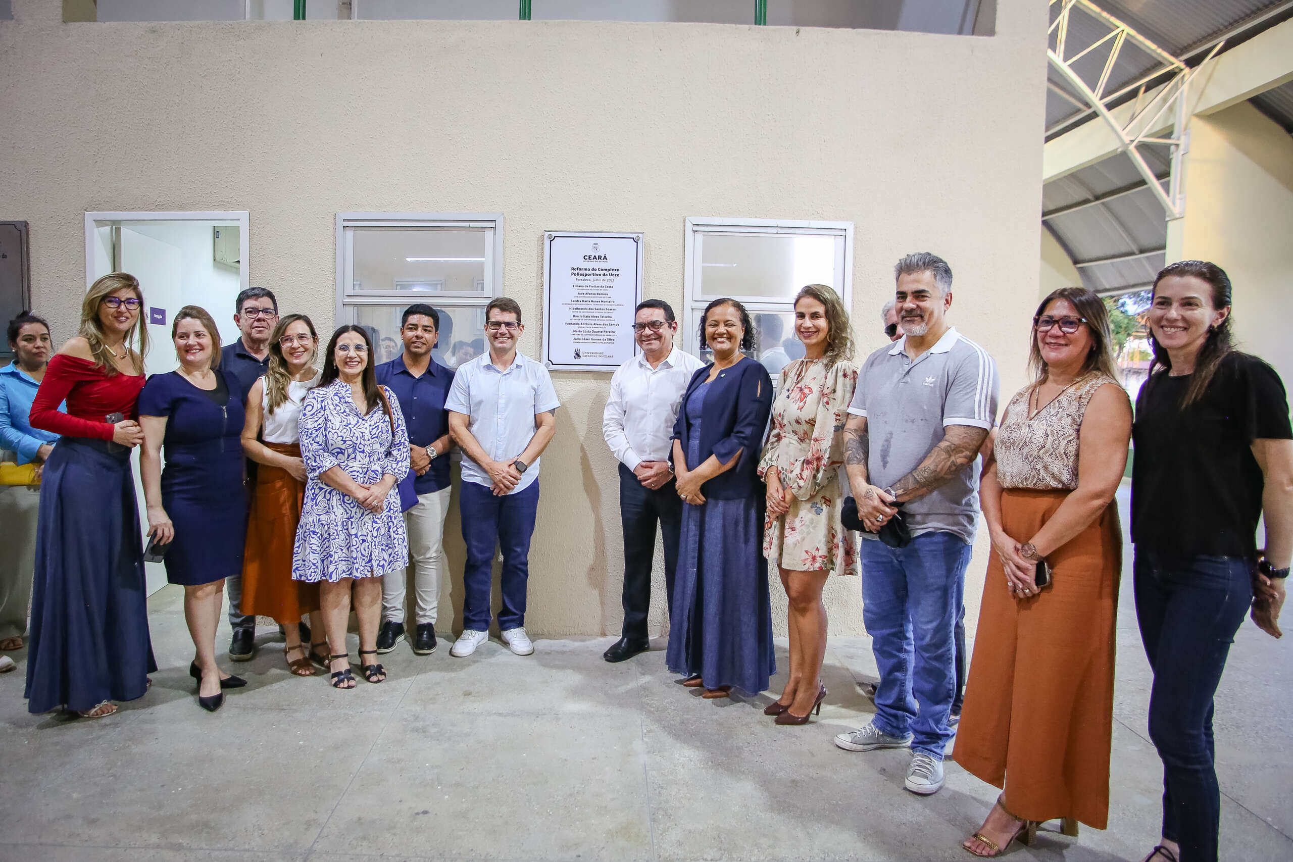 Sesporte participa de reinauguração do Complexo Poliesportivo da Uece, no Campus do Itaperi