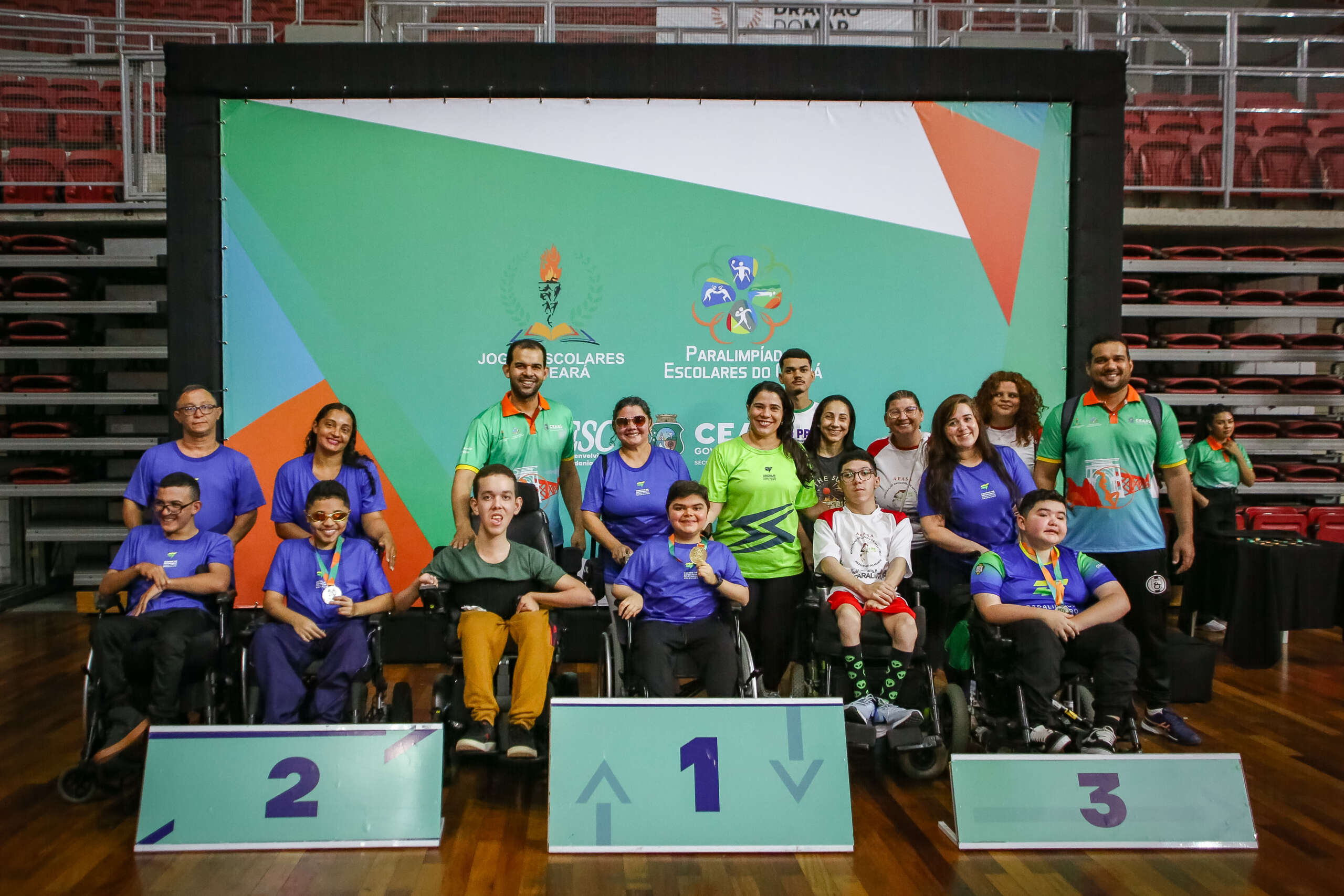 Definidos os campeões de atletismo e das Paralimpíadas Escolares 2025 nos Jogos Escolares do Ceará