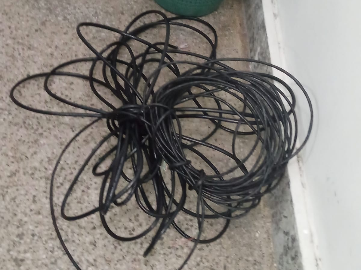 Polícia Militar, com apoio das tecnologias da Ciops/SSPDS, prendeu em flagrante suspeito de furtar fios na Capital