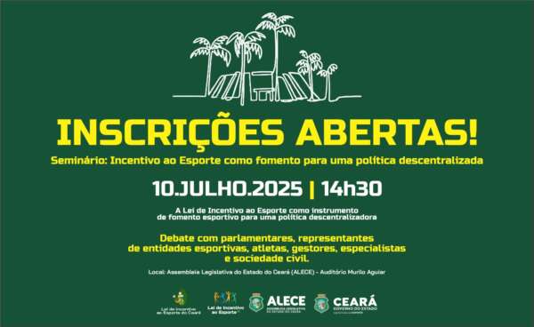 Sesporte divulga Seminário sobre a Lei Federal de Incentivo ao Esporte