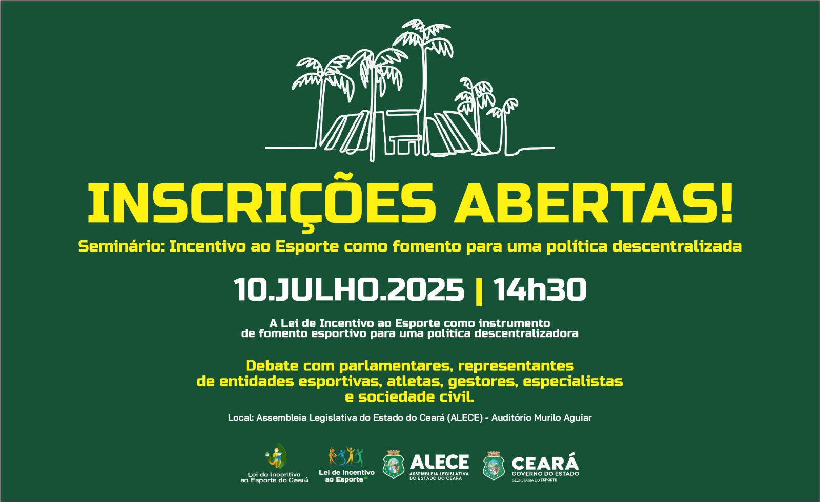 Sesporte divulga Seminário sobre a Lei Federal de Incentivo ao Esporte