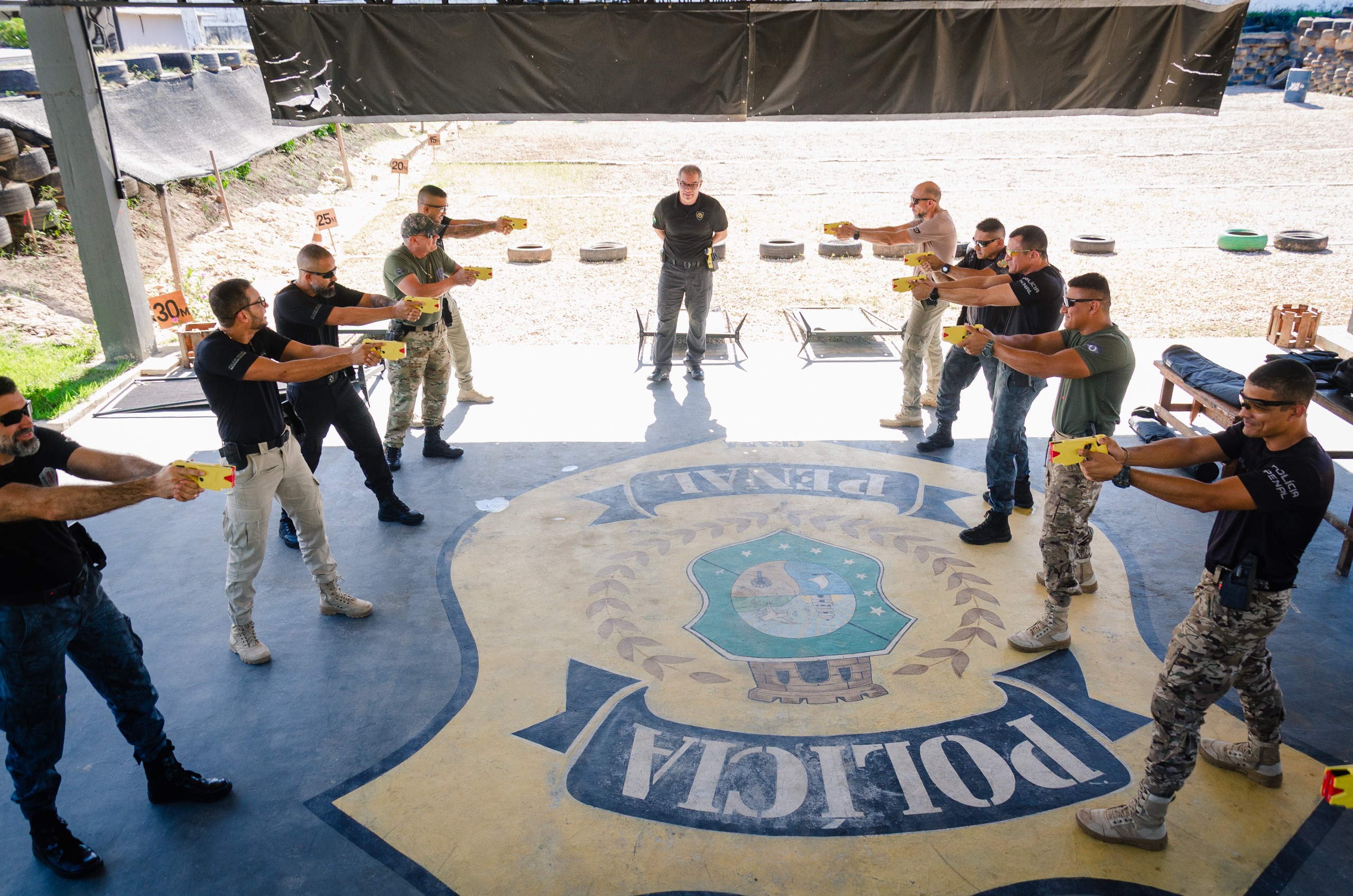 SAP realiza primeiro curso de formação de instrutores para uso do dispositivo Taser X2