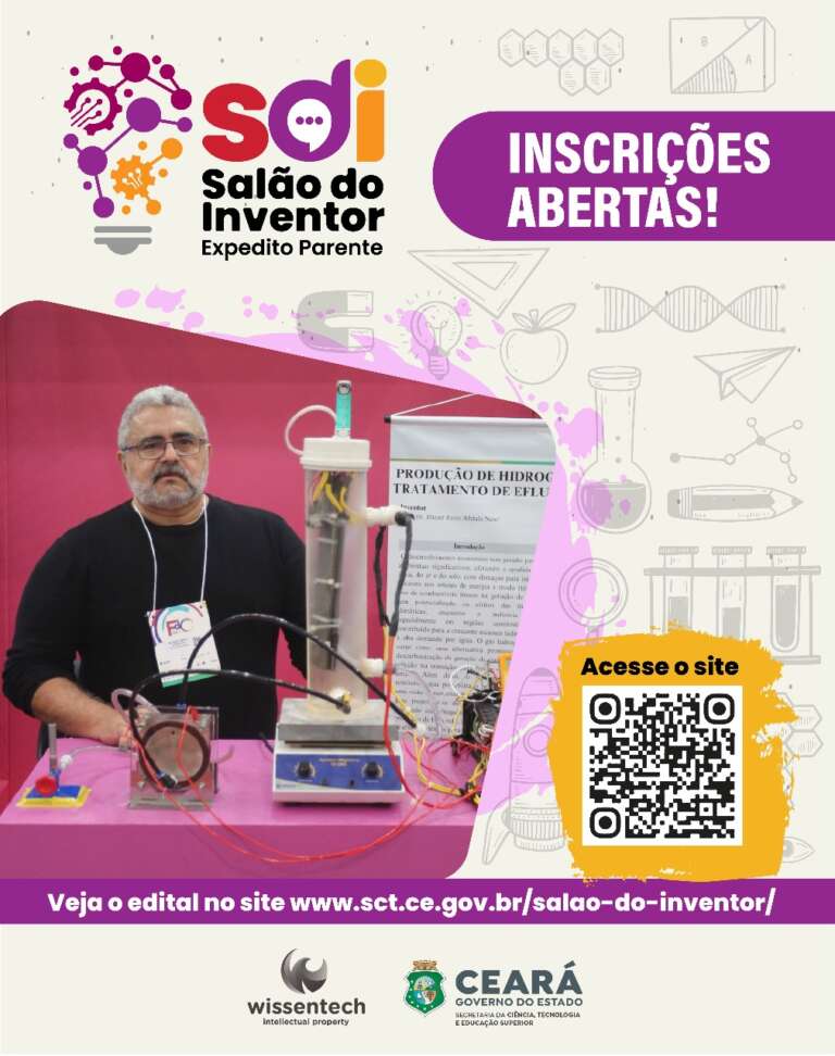 Abertas as inscrições para o Salão do Inventor Expedito Parente