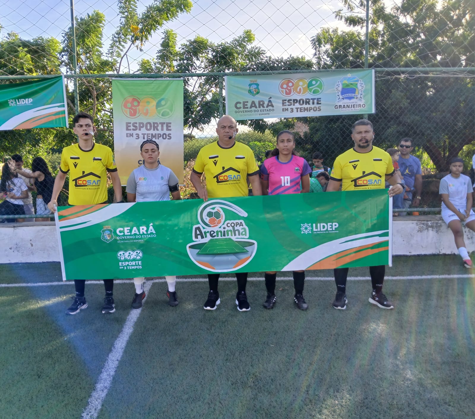 Governo do Ceará realiza etapa estadual da Copa Areninha em quatro cidades