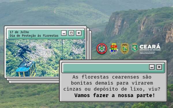 Dia de Proteção às Florestas: conheça as unidades especializadas da Segurança Pública que atuam na proteção da fauna e flora cearense