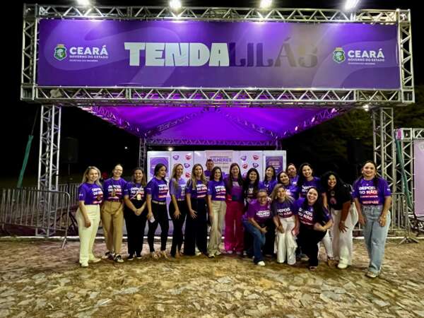 Tenda Lilás marca presença no Fortal 2025 com ações de prevenção e combate à violência contra as mulheres