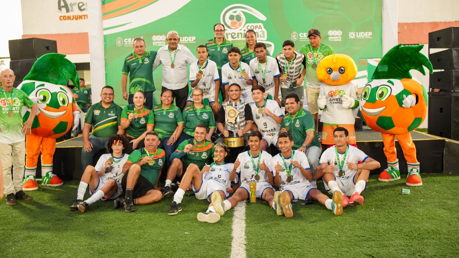 Fortaleza e Quixeramobim conquistam a Copa Areninha do Ceará 2025