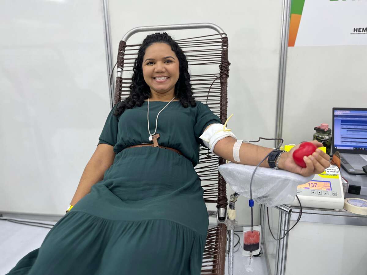 Com mais de 1.200 doações de sangue, Hemoce alcança maior número de coletas em 20 anos no Halleluya