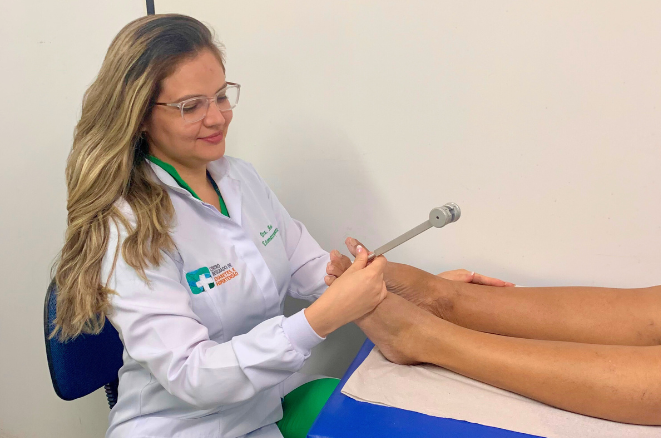 Centro Integrado de Diabetes e Hipertensão previne amputações com educação em saúde e avaliação de neuropatia