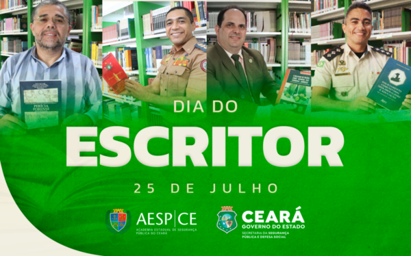A difusão de conhecimento por profissionais de segurança do Ceará que também são escritores