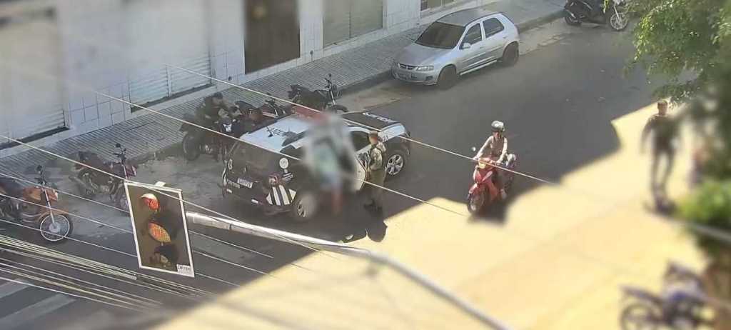 Com apoio do videomonitoramento da Ciops/SSPDS, PMCE detém suspeito com moto adulterada em São Benedito
