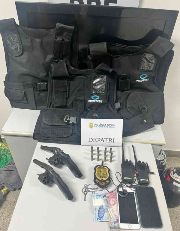 PCCE prende em flagrante suspeito de furtar agência bancária em Fortaleza