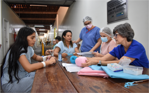 Com visitas multiprofissionais, Hospital Geral Dr. César Cals amplia cuidado integral aos pacientes