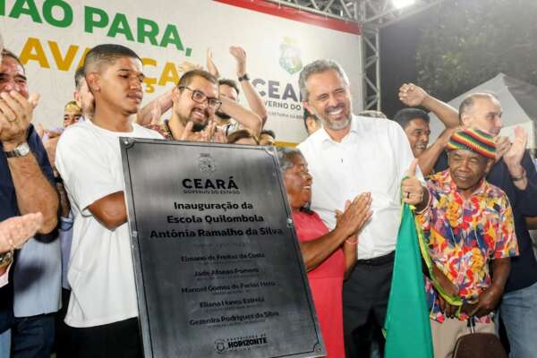 Governo do Ceará entrega primeira escola de tempo integral Quilombola