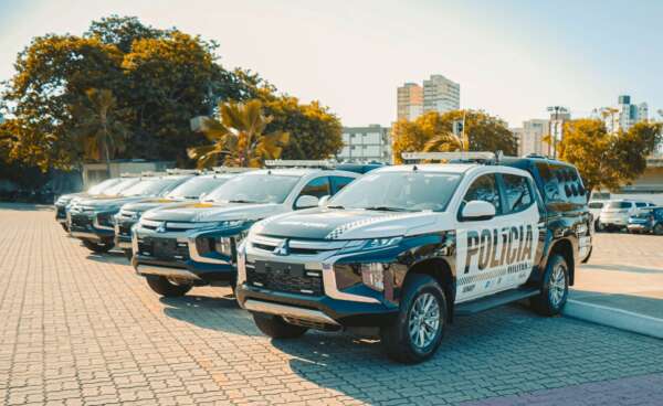 Governo do Ceará recebe do Governo Federal 12 novas viaturas para atuação da Polícia Militar