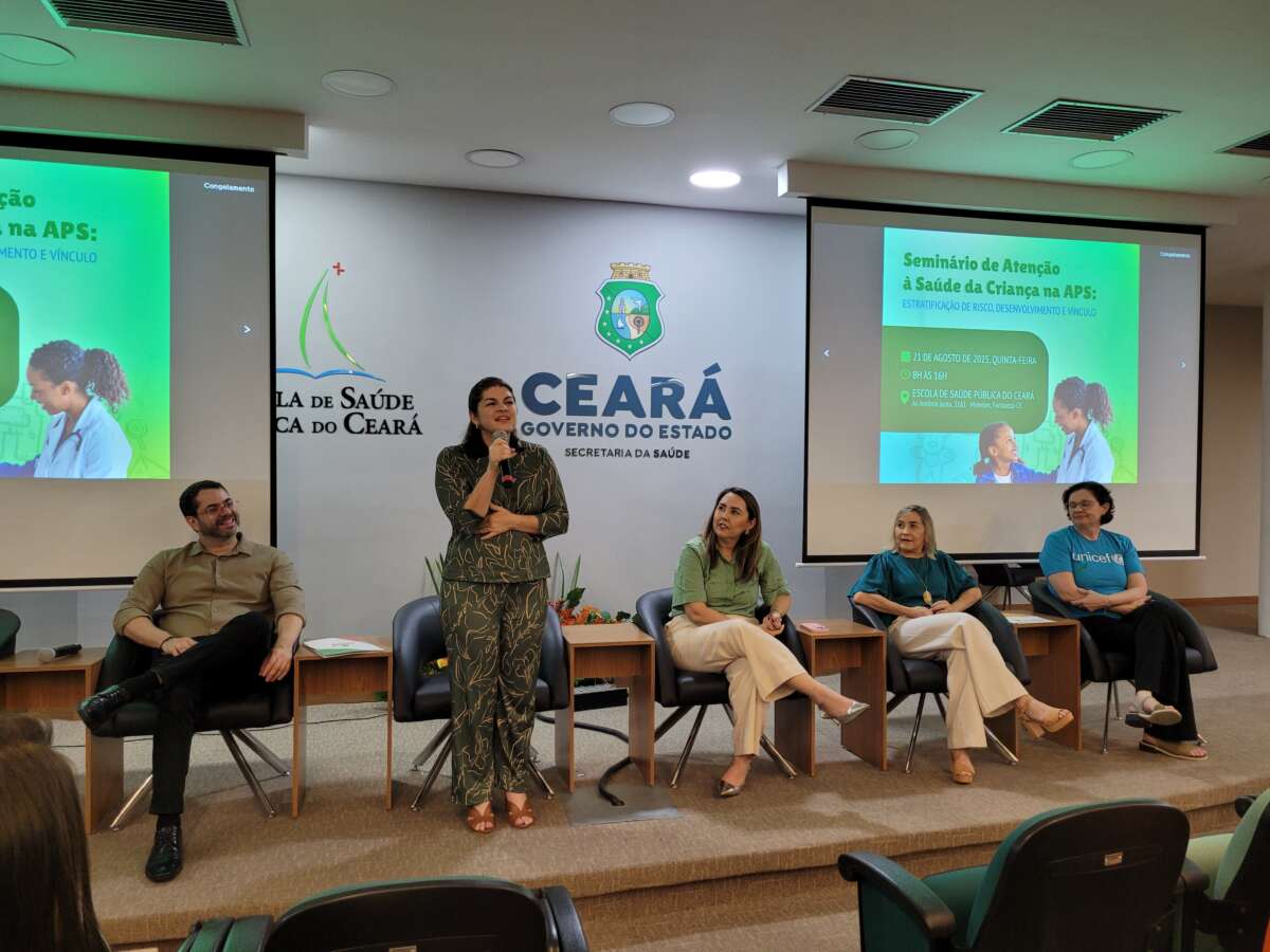 Saúde do Ceará realiza seminário de Atenção Primária na infância
