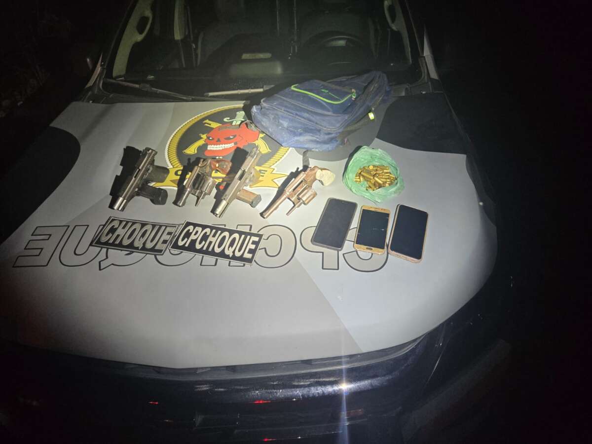 PMCE prende em flagrante dupla suspeita de homicídio e lesão corporal no Vicente Pinzón; já são 79 capturados