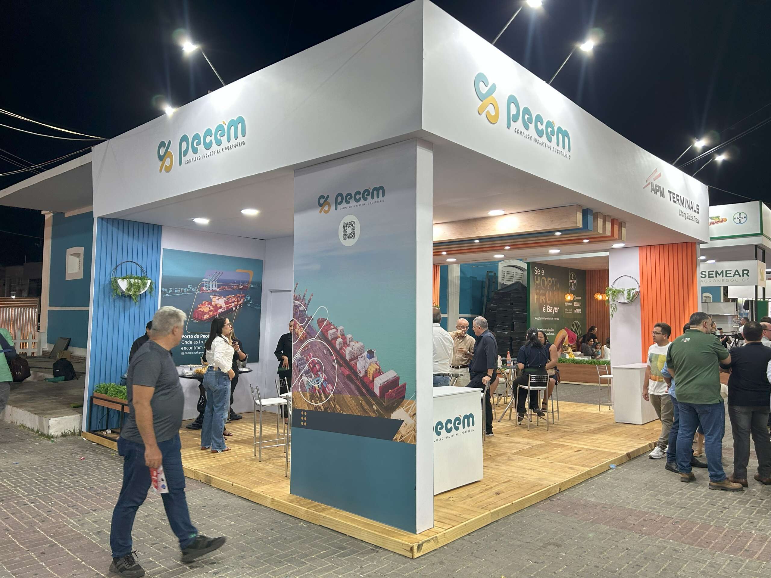 Complexo do Pecém é destaque na Exprofruit, uma das principais feiras de frutas do Brasil