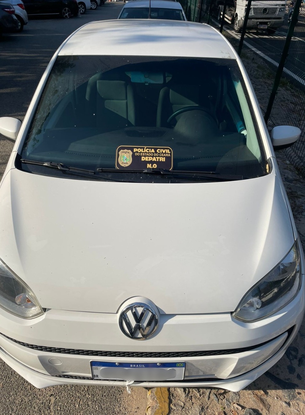 PCCE captura suspeito de furto e recupera automóvel em Fortaleza
