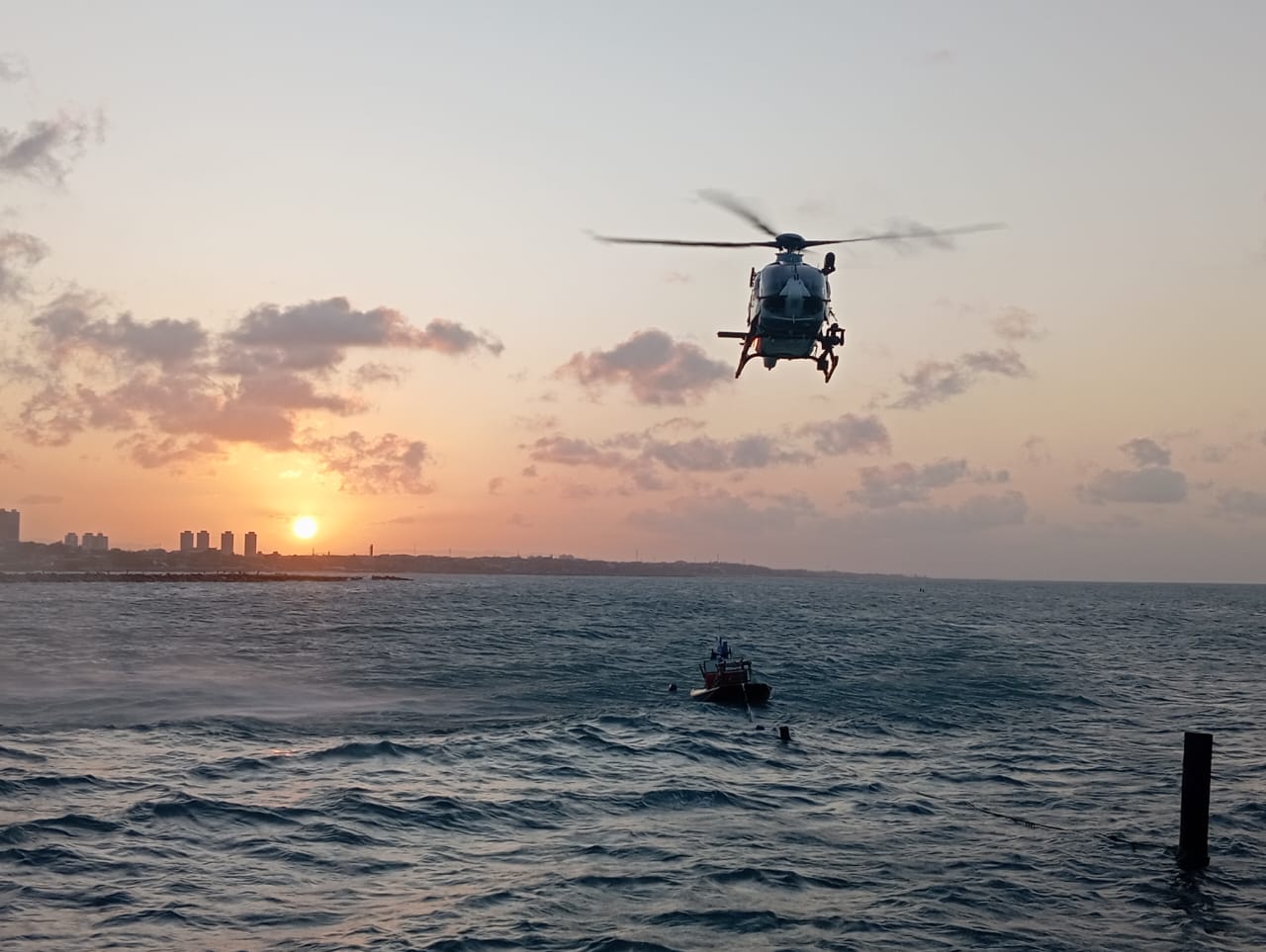 Ação conjunta, com apoio da Ciopaer/SSPDS, resulta na recaptura de foragido da Justiça no mar