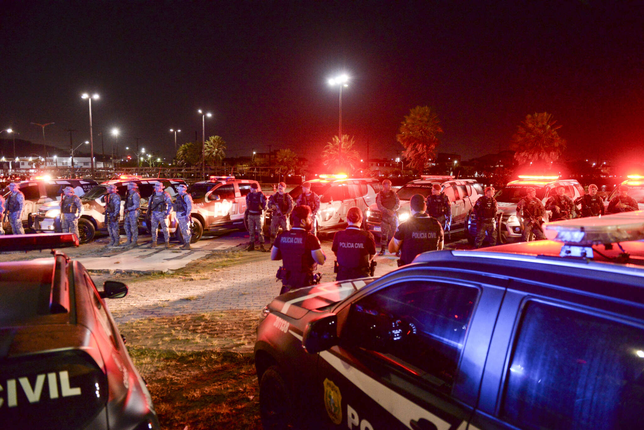 Em nova fase da Operação Integração Saturação Total, mais de 260 suspeitos foram capturados durante o final de semana