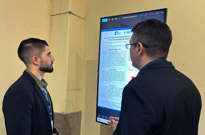 HRSC é destaque em congresso internacional com apresentação do serviço de fisioterapia 24 horas para pacientes internados em UTIs