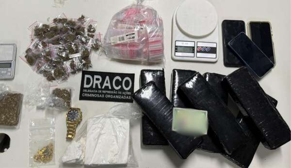 Investigado por crimes em Fortaleza é preso pela PCCE em posse de 7 kg de drogas e joias