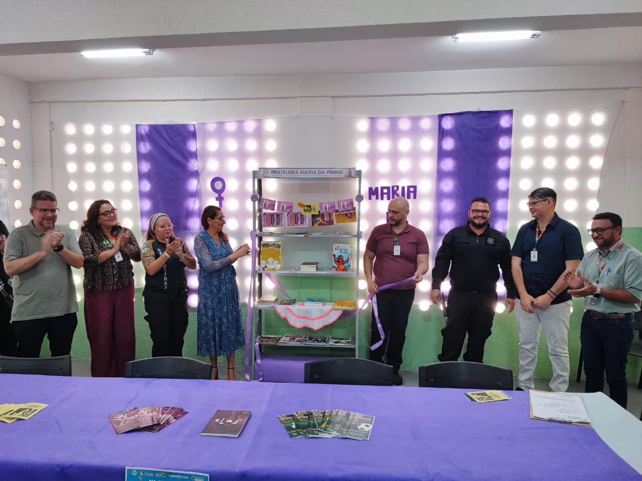 SAP e Seduc promovem projeto “Prateleira Maria da Penha” com livros temáticos para internos do sistema prisional
