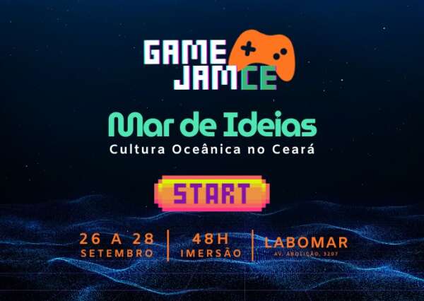 1ª Game Jam CE começa nesta sexta (26), reunindo 16 equipes e 56 participantes em 48 horas de imersão