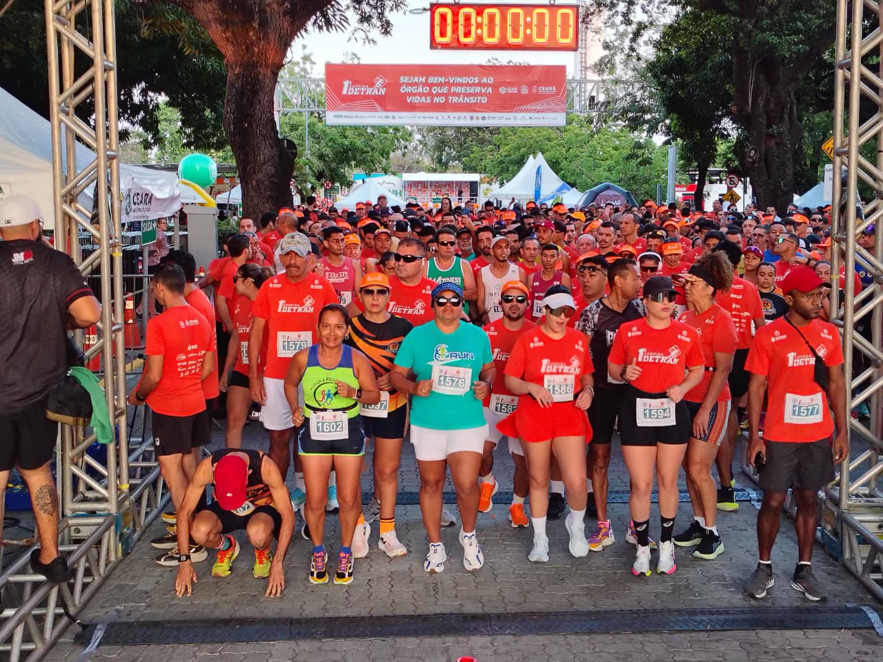 1ª Corrida do Detran-CE marca o encerramento da Semana Nacional de Trânsito com mais de 2 mil participantes