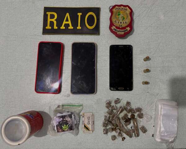 Em ação conjunta, três pessoas integrantes de um grupo criminoso são capturados em Boa Viagem