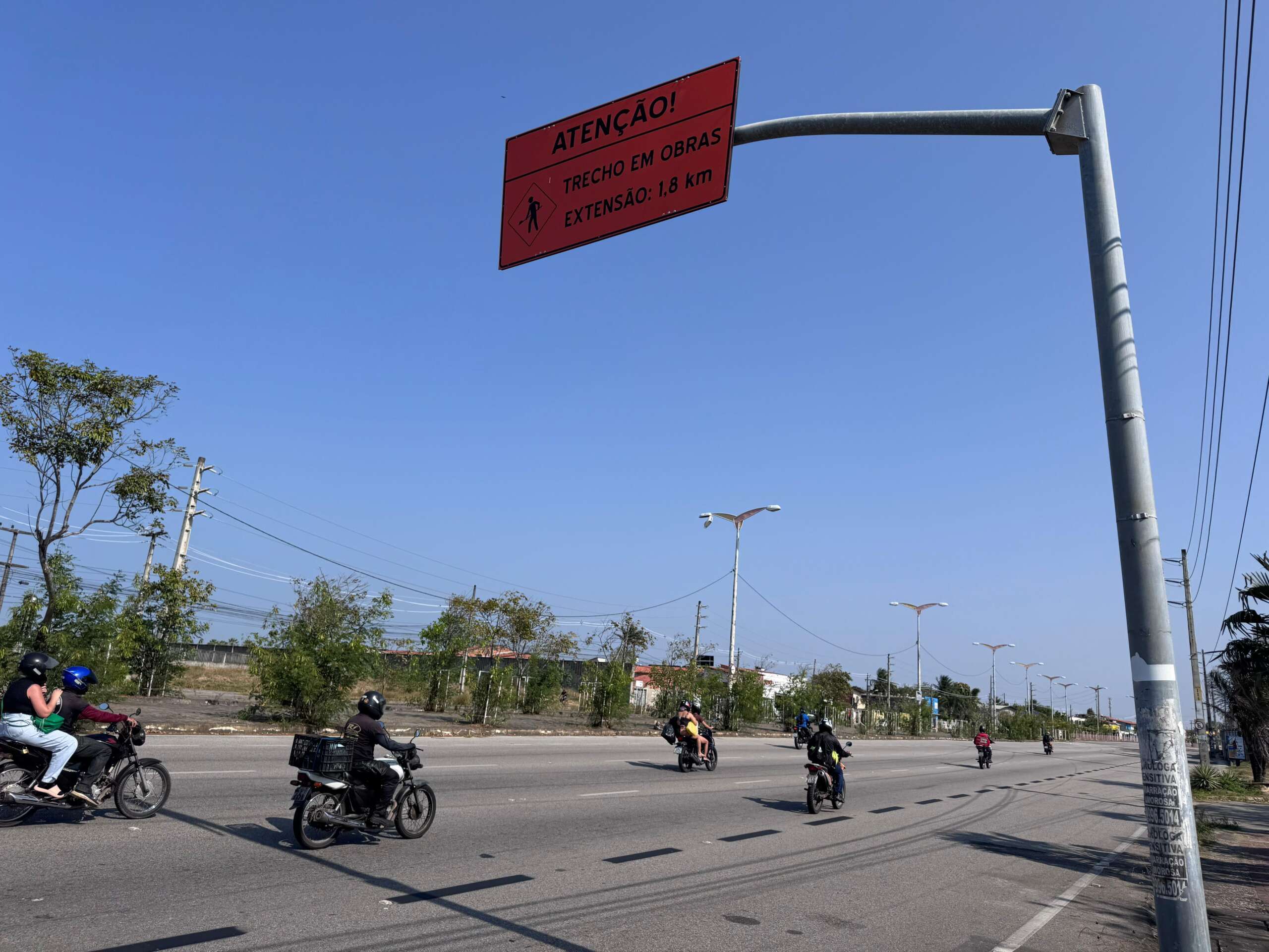 Av. Alberto Craveiro terá interdições para avanço das obras do VLT Aeroporto-Castelão